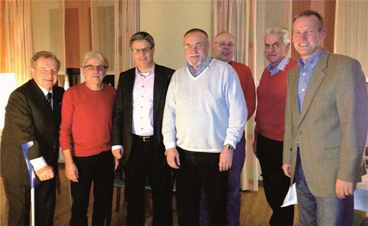 Beide Seiten freuten sich über den lebhaften und fruchtbaren Verlauf des zweistündigen Gesprächs zum Wohl der Rheinbacher Bürger.privat