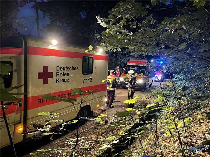 Beide Verletzten konnten sicher dem Rettungsdienst übergeben werden.