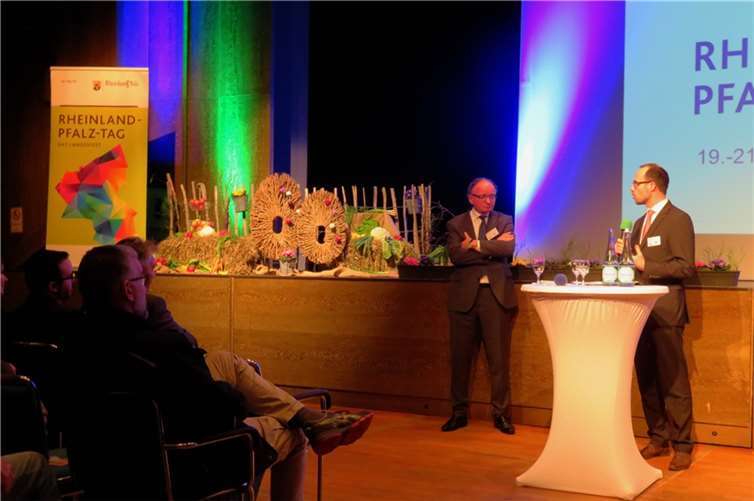 Beide haben sie sie ein nachvollziehbar großes Interesse am Gelingen des 36. Rheinland-Pfalz-Tages: Oberbürgermeister Achim Hütten und Staatssekretär Clemens Hoch.