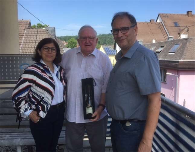 Beigeordnete Zeyneb Begen, Peter Speier, SPD-Fraktionsvorsitzender Manfred Bauer. Foto: privat