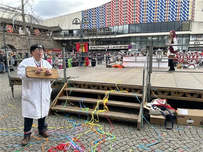 Beigeordneter Radermacher war der erste Gefangene der Piraten.