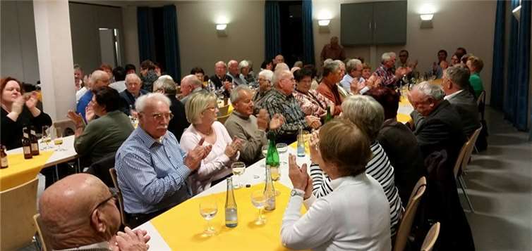 Beim 168. Vereinstag der MGV Cäcilia herrschte eine gute Stimmung.Privat