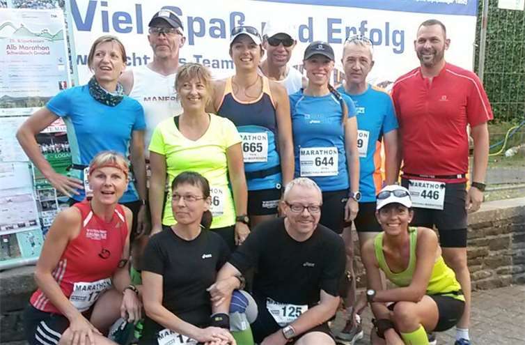 Beim 40. Monschau-Marathon haben sich alle Läufer von Mirkos Running Team wohlgefühlt und tolle Ergebnisse erzielt. privat