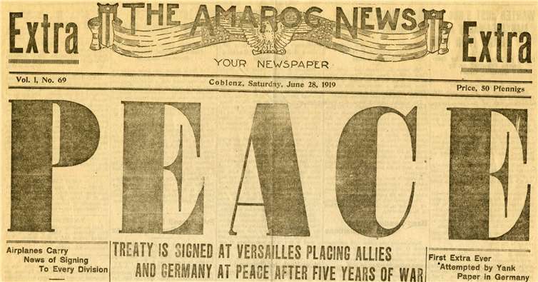 Beim Abwurf dieses Flugblatts stürzte Walter H. Schulze in den Tod. Quelle: Stadt Montabaur