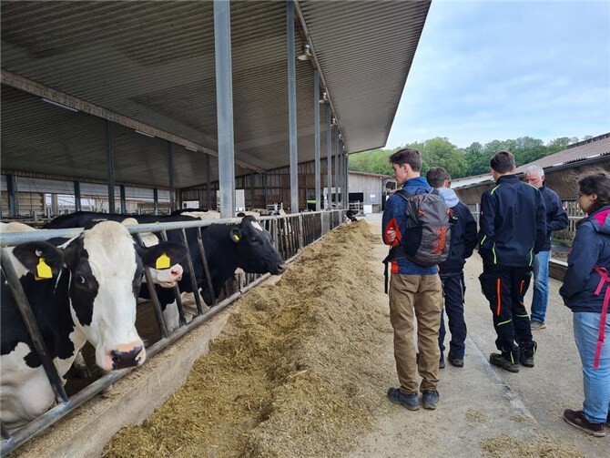Beim AgriAdventure Camp erhalten Schüler und Schülerinnen einblicke in grüne Berufe.
