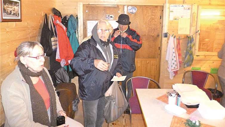 Beim Anboulen 2015 siegte Erika Wilhelm (Mitte).privat