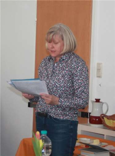 Beim Apriltreffen des Offenen Frauentreffs hielten Barbara Beckmann und Rebecca Eckart, die beide im Helferteam des Offenen Frauentreffs mitwirken, einen Vortrag zum Thema „Hexenverfolgung in den Zeiten des Umbruchs“.Foto: privat