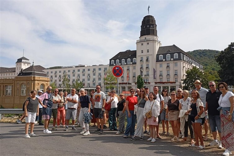 Beim Ausflug in Bad Neuenahr