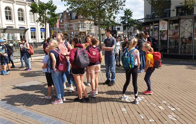 Beim Ausflug nach Apeldoorn wurde die Innenstadt erkundetFotos: privat