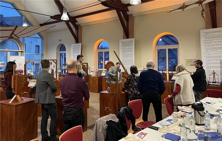 Beim Besuch der Da-Vinci-Ausstellung. Foto: Falko Fischer | Kreiswerke Cochem-Zell