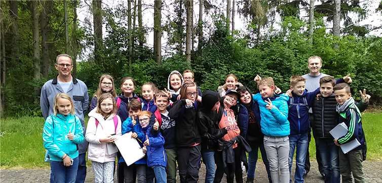 Beim Besuch der Kläranlage hatte der Nachwuchs viel erfahren können.Fotos: privat