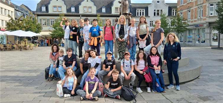 Beim Besuch in Bad Kreuznach.