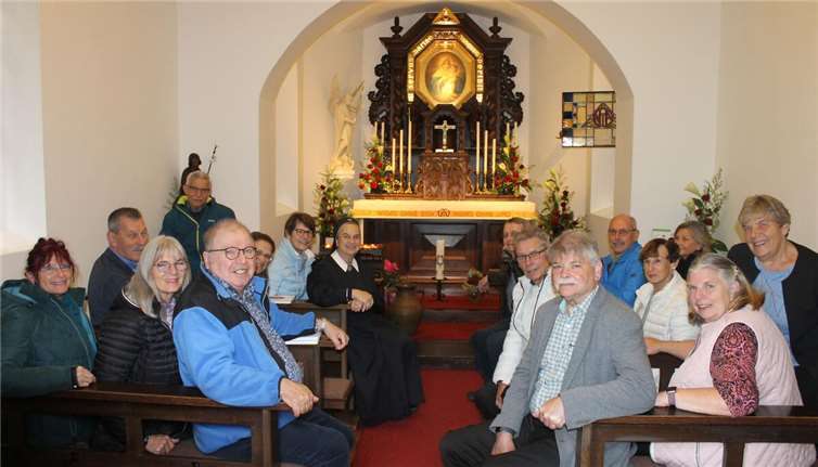 Beim Besuch in Maria Rast. Fotos: Wilke