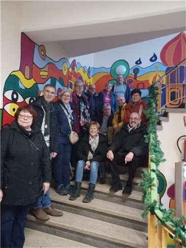 Beim Betreten der Schule wurden viele alte Erinnerungen wach. Foto: privat