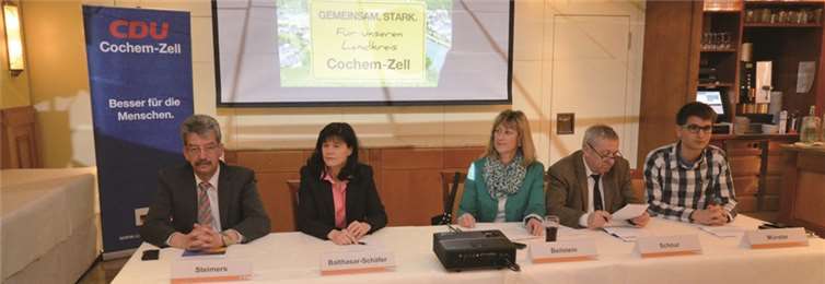 Beim CDU-Kreisparteitag in Treis-Karden wurde das Kommunalwahlprogramm verabschiedet. privat