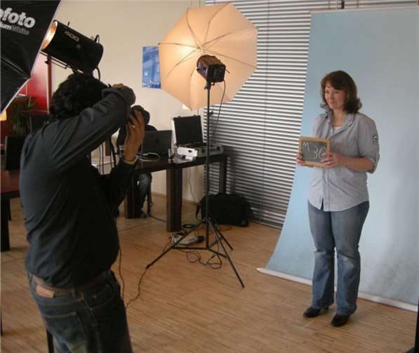 Beim Casting. Foto: Agentur Eick