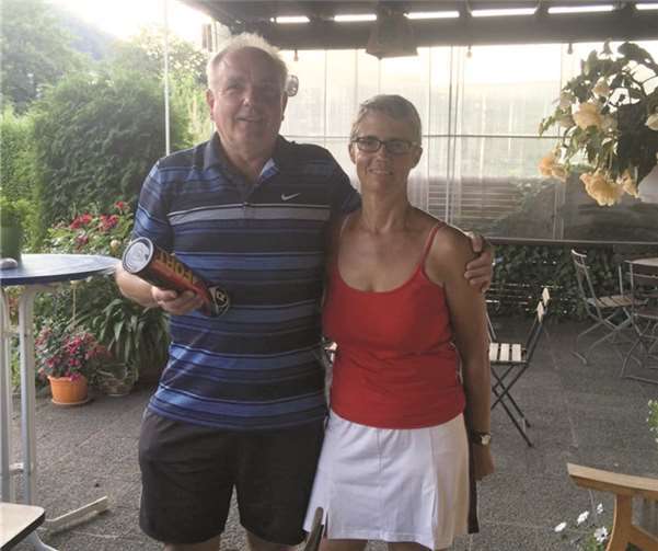 Beim Clubabend Mixed-Turnier gab es vier neue Tennisbälle zu gewinnen. privat