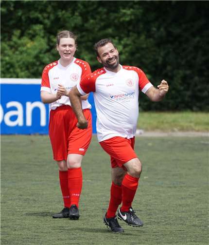 Beim Deutschen Eck-Cup geht es um die gemeinsame Freude am ußball. Foto: Irene Appel