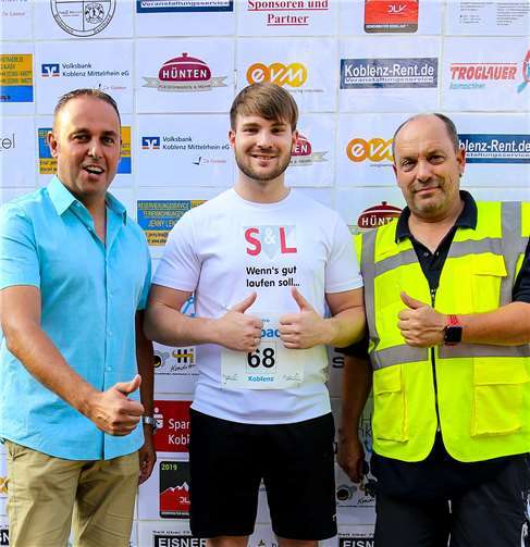 Beim Deutschen Feuerwehrlauf-Cup 2019 startete Manuel Saueressig für die Brodenbacher Feuerwehr.  Foto EP