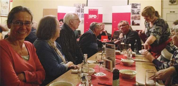 Beim Döppekoche-Essen der SPD herrschte gute Stimmung. privat