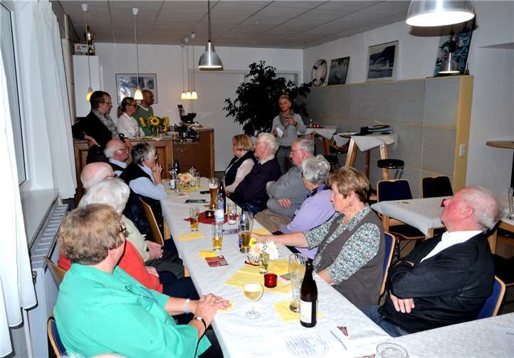 Beim „Döppekuchenessen“.