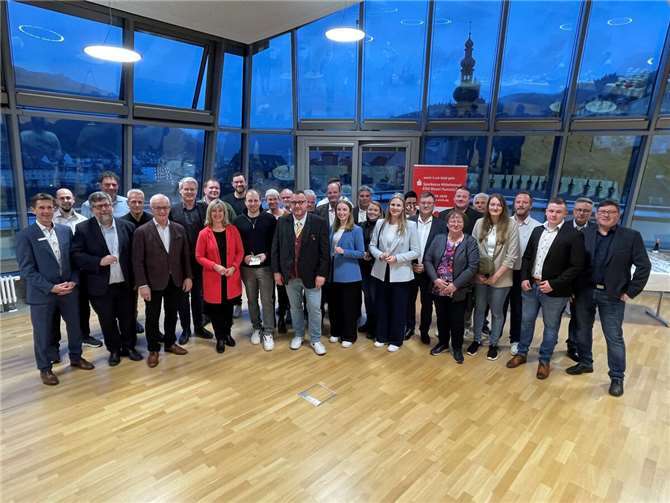 Beim Empfang für die besten Winzer der Region. Foto: Bettina Pellio, Sparkasse Mittelmosel