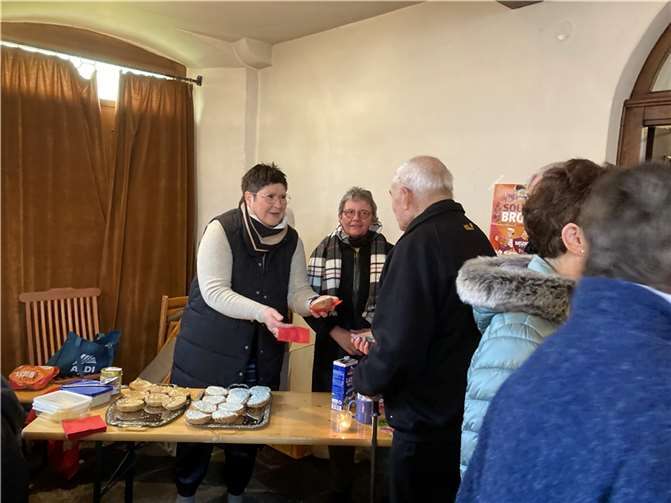 Beim Fastenfrühstück wurde Hilfswerk Misereor gesammelt.  Foto: privat