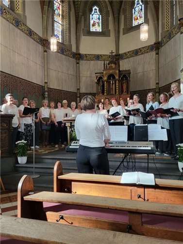 Beim Frauenwortgottesdienst in der St. Margaretha Kirche in Rüber.  Foto: privat