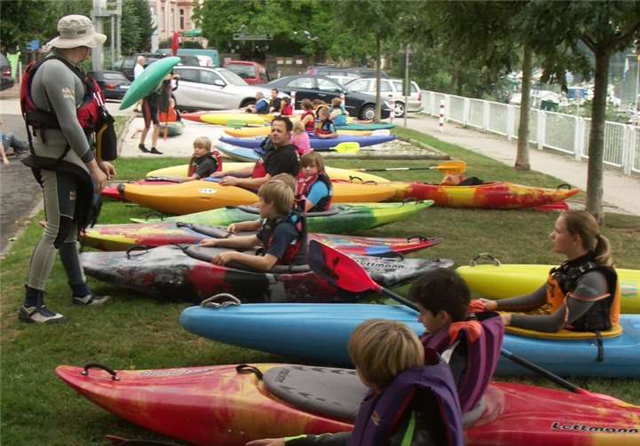 Beim Freien Wassersportverein Vallendar können auch Neulinge das Paddeln lernen. FWV