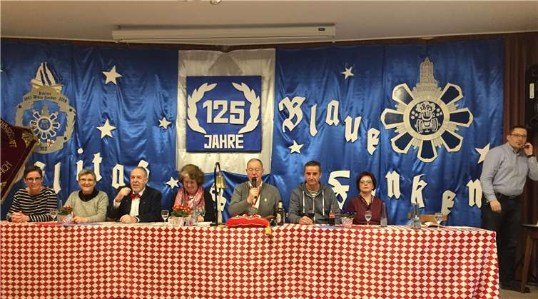 Beim Gelog der Nachbarn Obere Kirchstraße im Saal des Kolpinghauses gab es einiges zu besprechen.privat