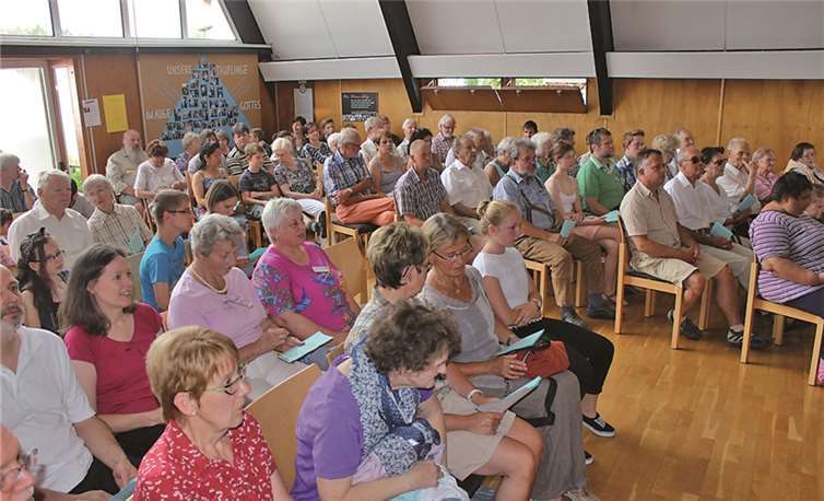 Beim Gemeindefest wurde den zahlreichen Besuchern ein umfangreiches Programm geboten. Privat