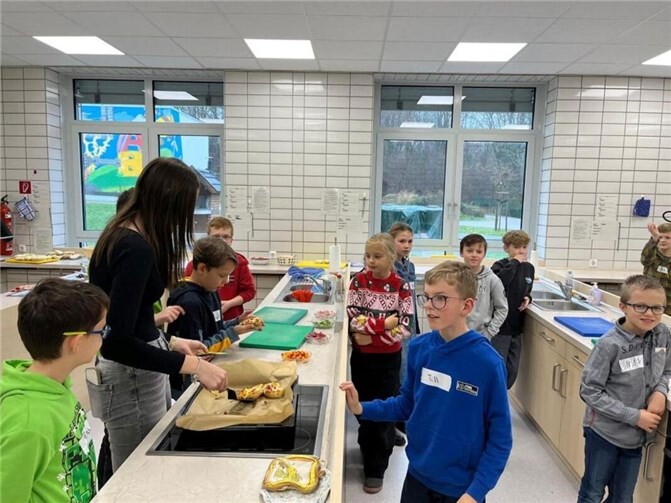 Beim Grundschulinformationstag in Kaisersesch. Fotos: Realschule plus und Fachoberschule Kaisersesch 