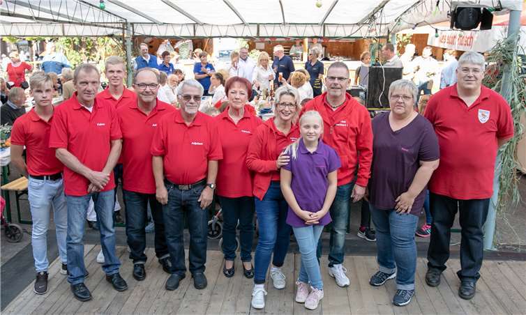 Beim Herbstmarkt wurden auch die designierten Oberdreeser Tollitäten für die kommende Session vorgestellt. -Jost-