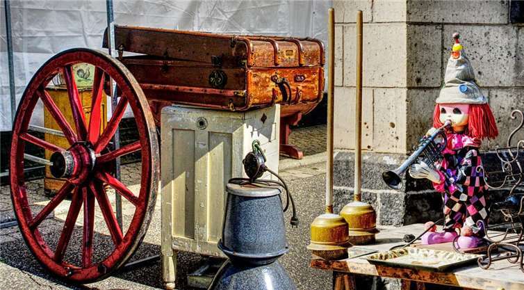 Beim Hofflohmarkt gibt es sicher auch wieder viel Interessantes zu entdecken.  Foto: Pixabay