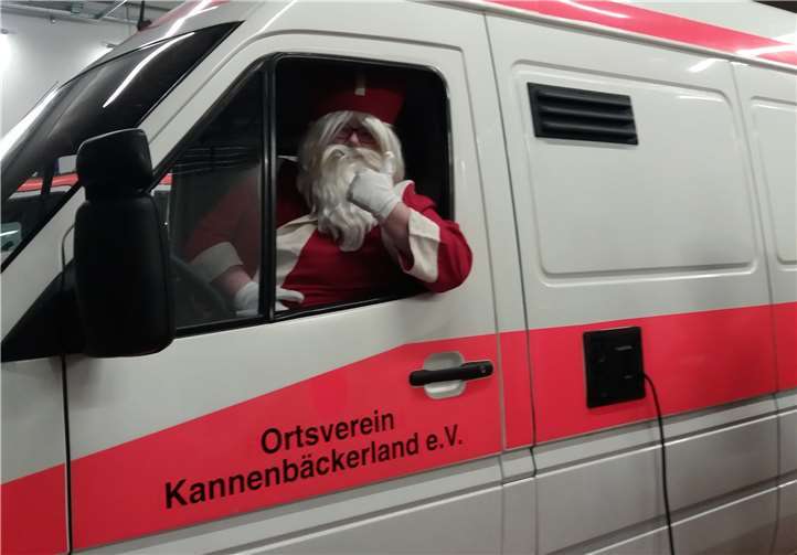 Beim Jahresrückblick überraschte dieses Mal der Nikolaus die Aktiven. DRKKB