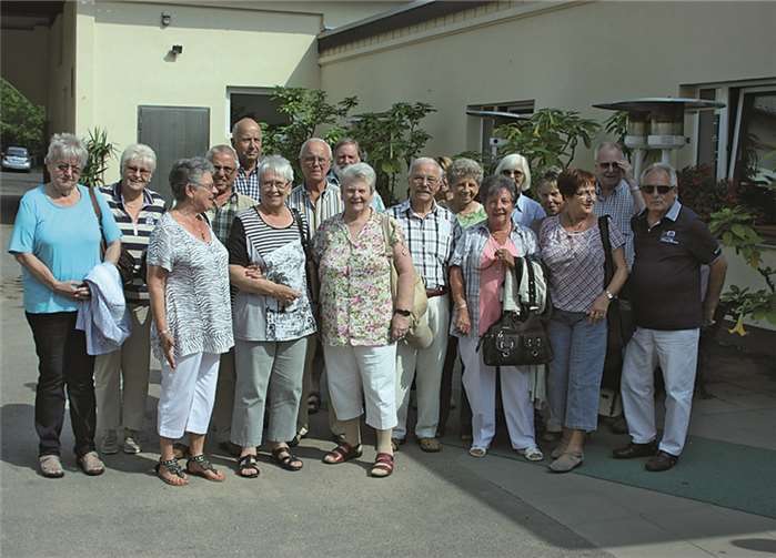 Beim Jahrgangstreffen des Jahrgangs 1941 der St. Thomasschule verbrachten alle Teilnehmer einen schönen gemeinsamen Tag. privat