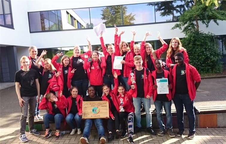 Beim Jugendrotkreuz Klotten war die Freude groß.privat