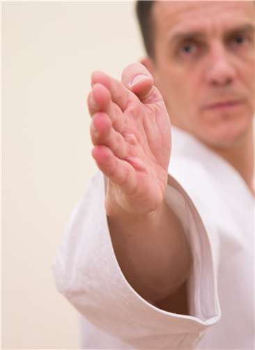 Beim Karate ist höchste Konzentration gefragt.