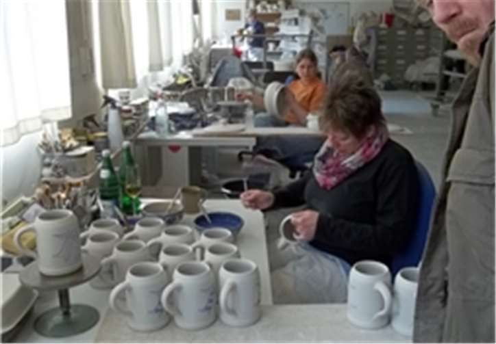 Beim Keramikfestival haben die Besucher die Möglichkeit, den Künstlern und Handwerkern einmal bei der Arbeit über die Schulter zu schauen. privat