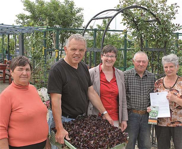Beim Kleingartenverein Heimerzheim war die Freude groß.privat