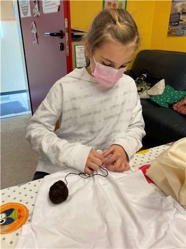 Beim Mädchen Überraschungstag wurden die Kinder kreativ. Quelle: VG Weißenthurm