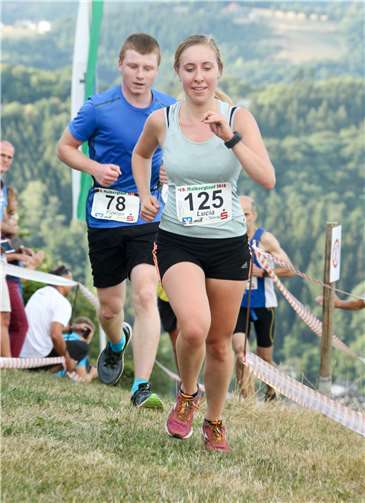 Beim Malberglauf kann man gut vorbereitet und richtig eingeteilt auch lächelnd ins Ziel kommen.