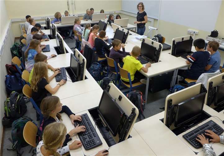 Beim Methodentraining lernten die Schüler viele neue Arten des Lernens kennen. Privat