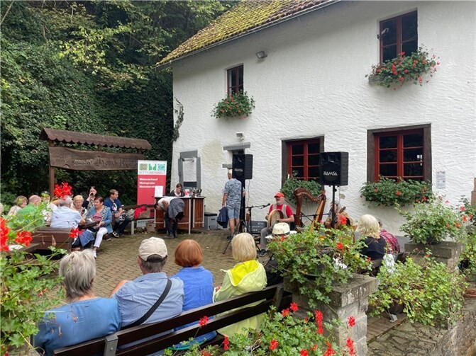 Beim Mühlenmuseum Hein’s Mühle gab es Live-Musik.
