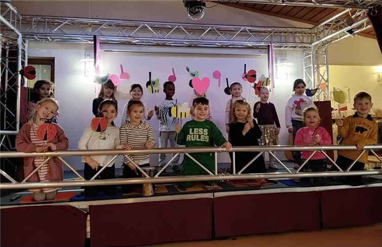 Beim Musikfest präsentierten die Kinder stolz ihre eingeübten Lieder.  Foto: privat