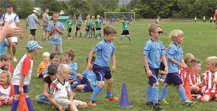 Beim Nachwuchs stand der Spaß im Vordergrund.privat