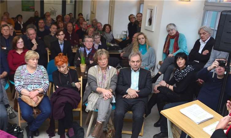 Beim Neujahrsempfang der Koblenzer Grünen im Soulfood referierte Bundestagsvizepräsidentin Claudia Roth. HEP