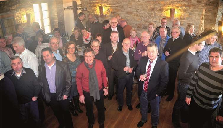 Beim Neujahrsempfang der Westumer Vereine. RÜ