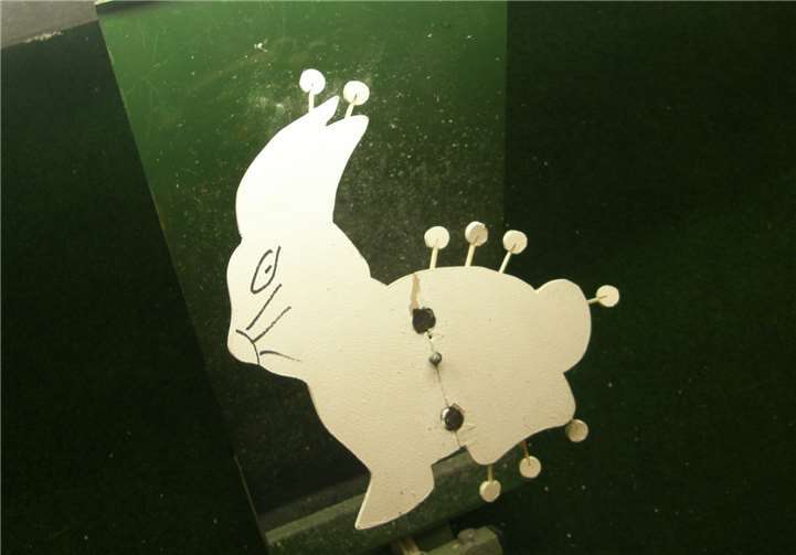 Beim Ostereierschießen wurden Ostereierhasen und Sachpreisosterhasen geschossen. privat