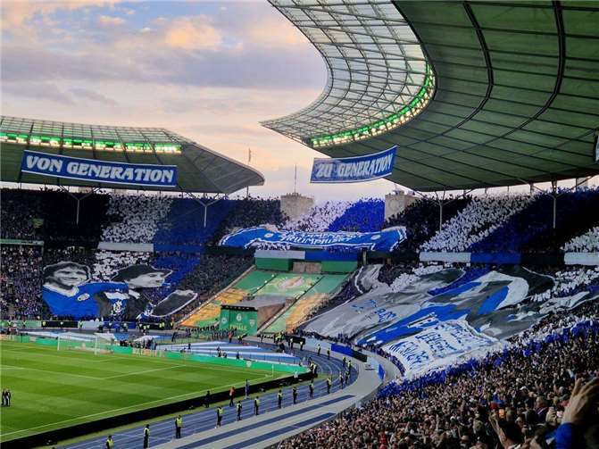 Beim Pokalfinale. Foto: Westerwald-Arminen